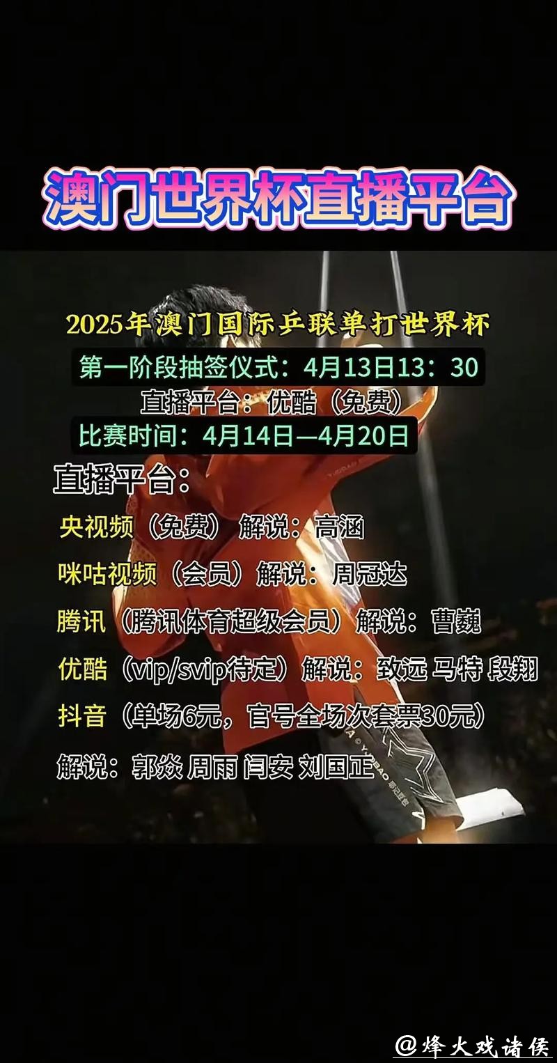 盘点各大世界杯直播平台及其特色